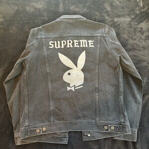 Supreme x Playboy denim jacket